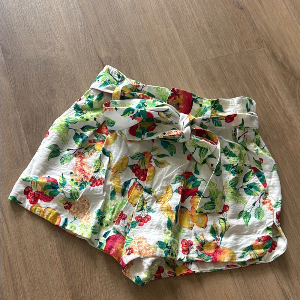 Fruit  Print Women's Shorts